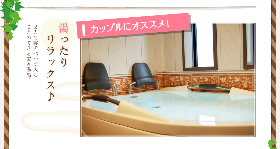 シニアにおススメ！ 取っ手付でとっても安心！ 取っ手が付いているので、入浴も安心。1階のお部屋からすぐ近くにあります。